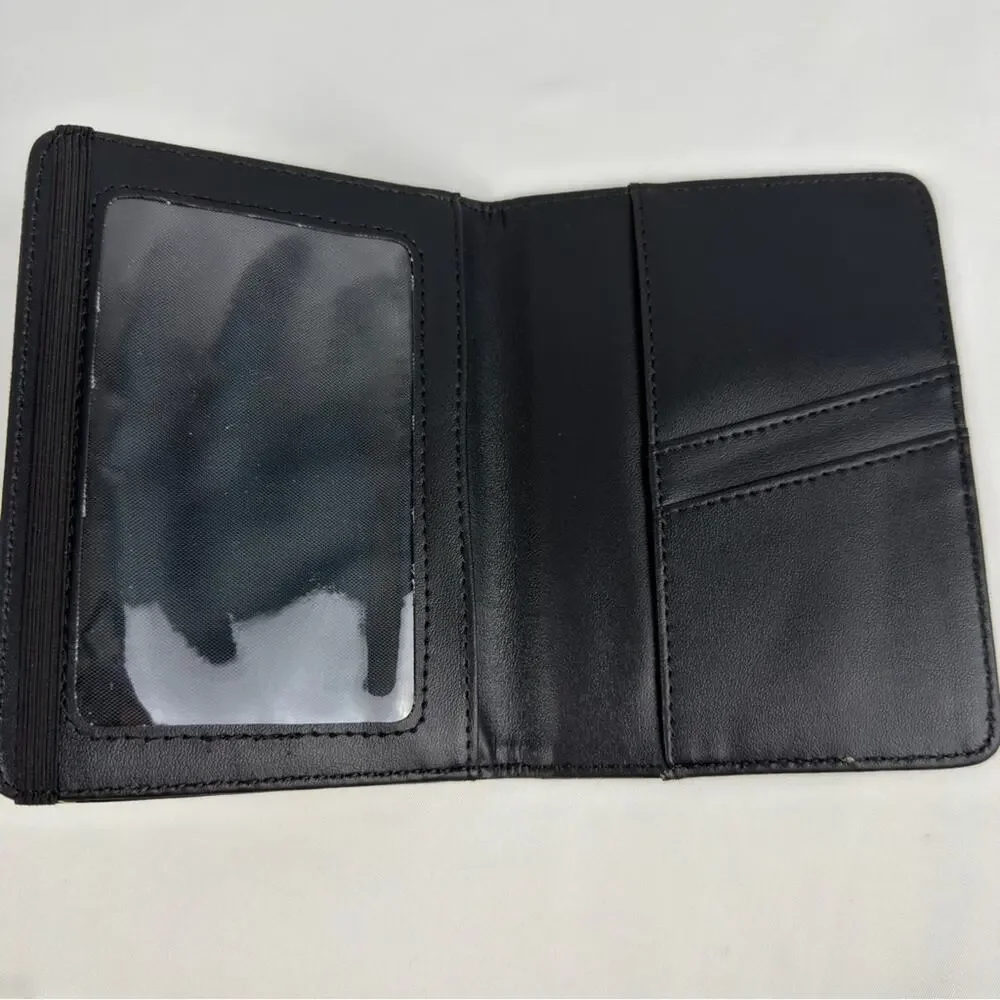 NWOT Navy and Gold Celestial Women's Passport Holder Wallet - Picture 6 of 8